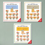 Tải hình ảnh vào trình xem Thư viện, Combo 3 Tập: Ehon - Trò Chơi Toán Học