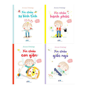 Combo Cùng Bé Thư Giãn Và Bồi Đắp Cảm Xúc Tích Cực (4 Cuốn)