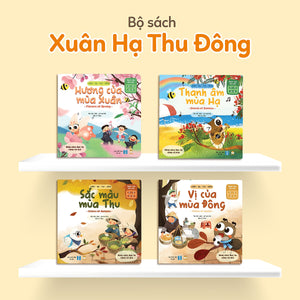 Bộ Xuân Hạ Thu Đông (4 Cuốn)