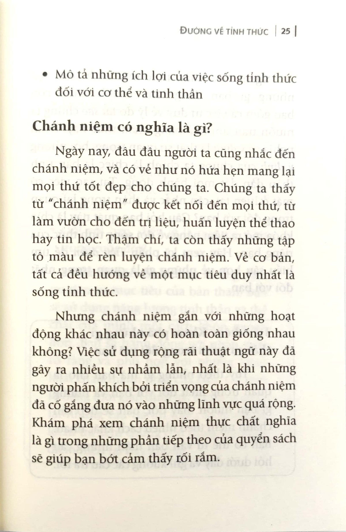 Đường Về Tỉnh Thức - What Is Mindfulness?