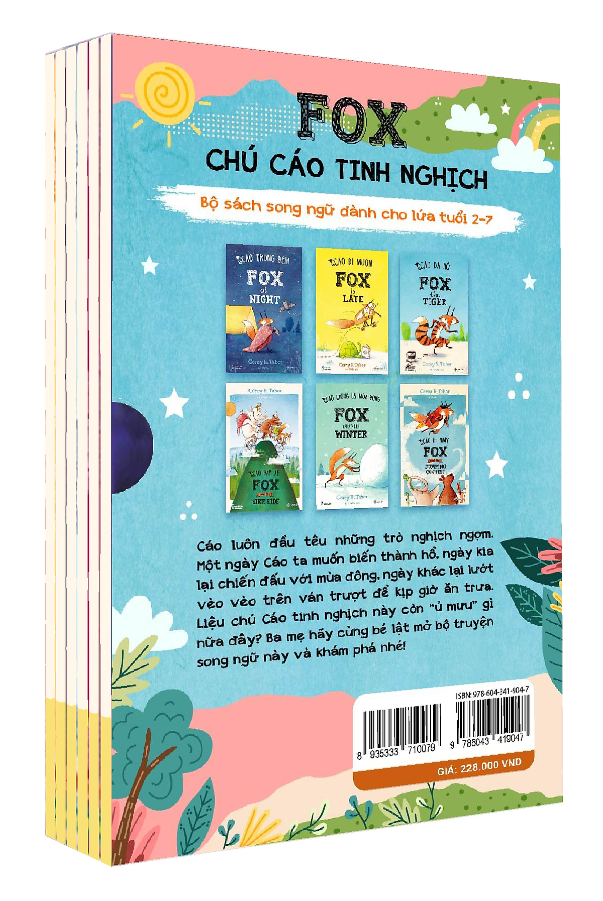 Bộ Sách Chú Cáo Tinh Nghịch (6 Cuốn) - Song Ngữ