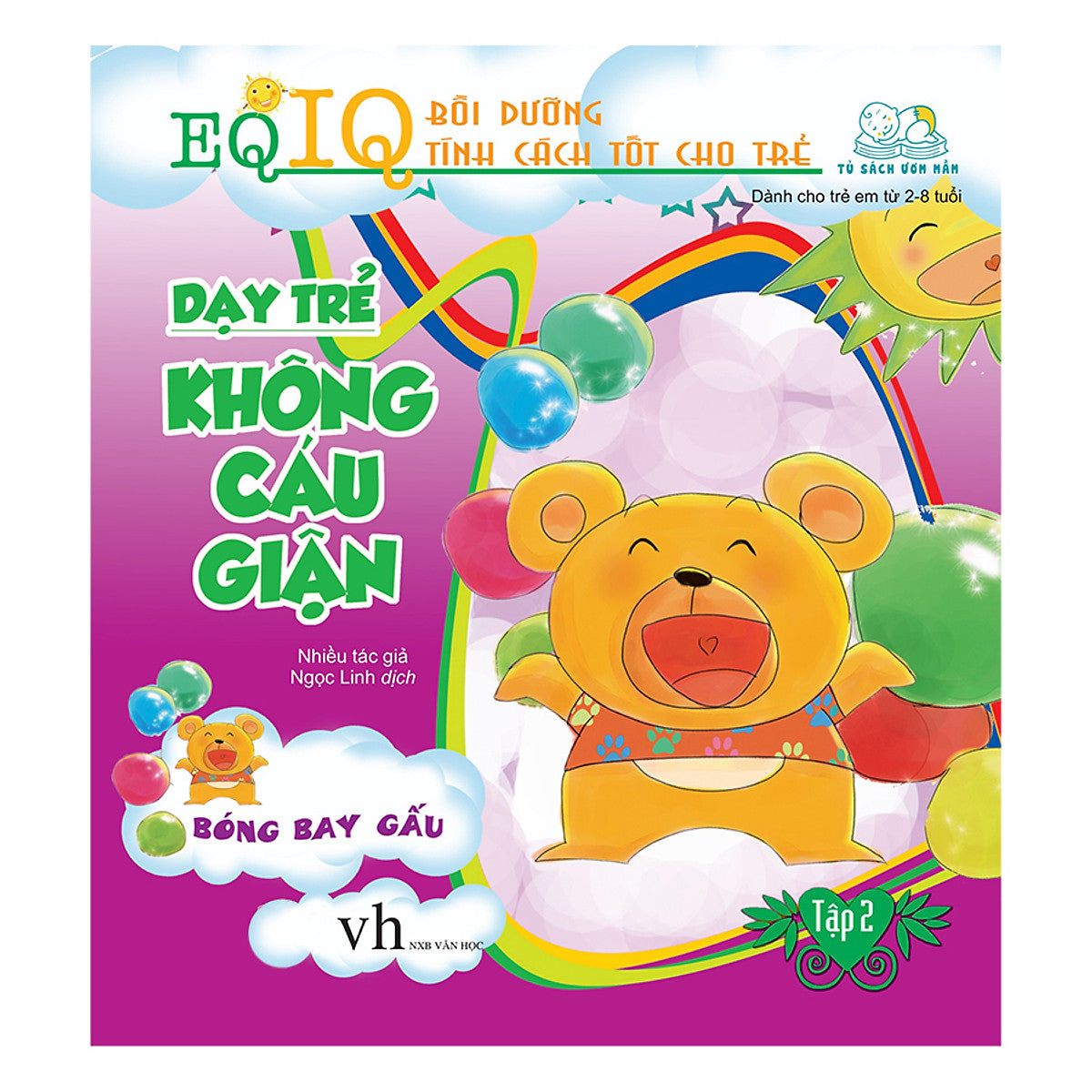 Eq-Iq Bồi Dưỡng Tính Cách Tốt Cho Trẻ - Dạy Trẻ Không Cáu Giận (Tập 2) - Bóng Bay Gấu