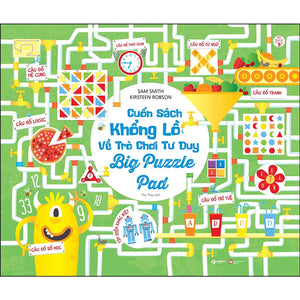 Cuốn Sách Khổng Lồ Về Trò Chơi Tư Duy - Big Puzzle Pad